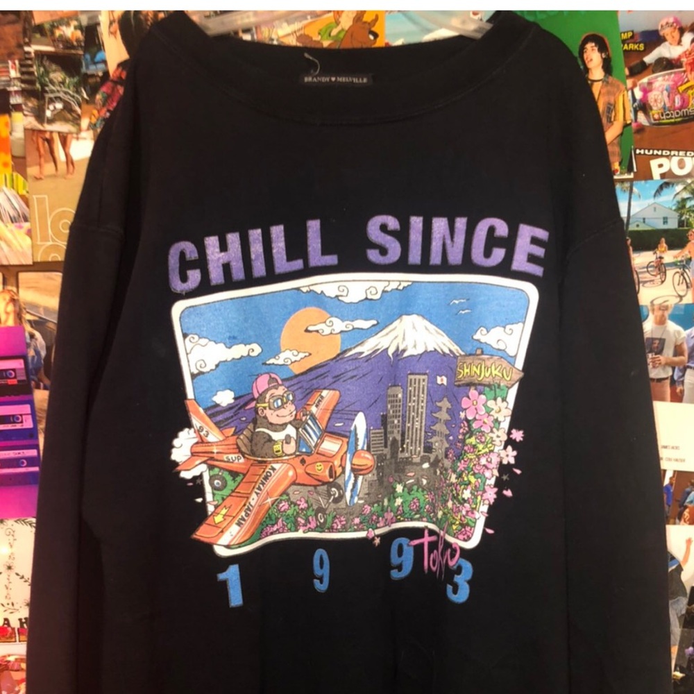 brandy sweatshirt